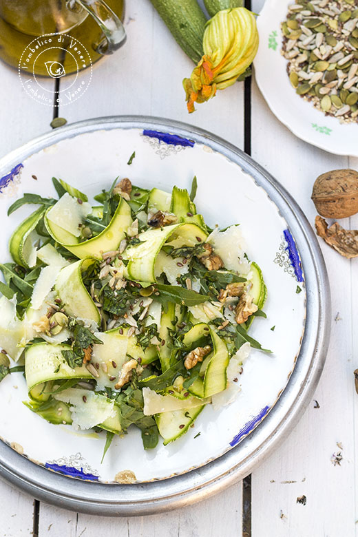 carpaccio di zucchine