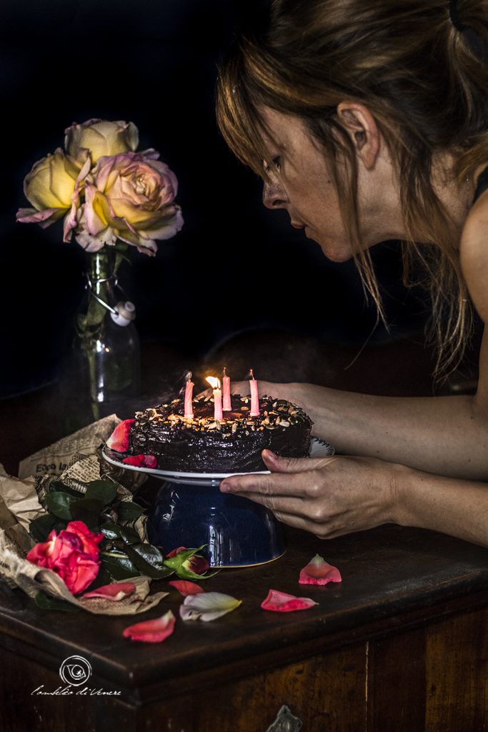 Torta veg senza glutine al cioccolato e caffè