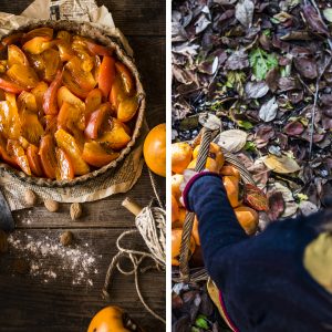 crostata veg senza glutine senza zucchero ai cachi